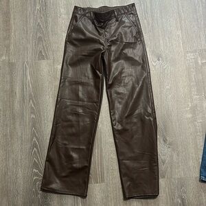 Abercrombie kids leather pants
